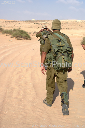 Image of Israeli Army military exercise