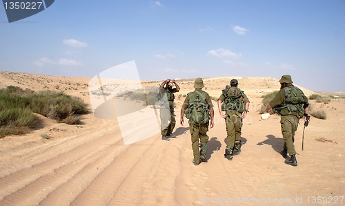 Image of Israeli Army military exercise