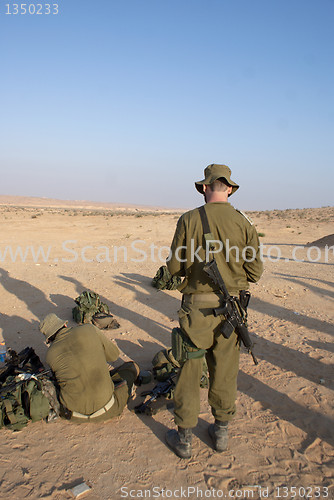 Image of Israeli Army military exercise