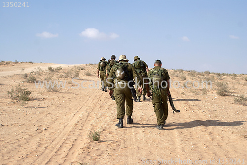 Image of Israeli Army military exercise