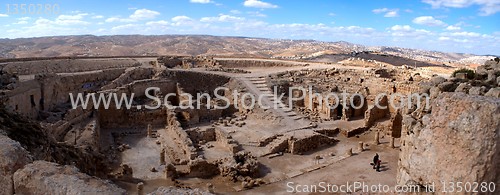 Image of Herodion castle panorama