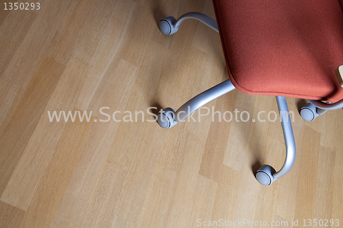 Image of  office chair on a floor