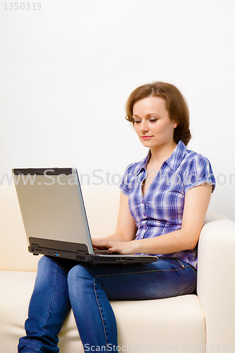 Image of girl with laptop