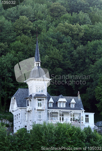 Image of hillside house