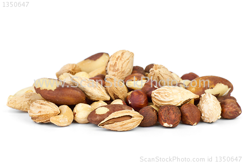 Image of Small pile of different nuts