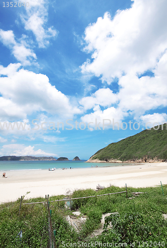 Image of beach in Hong Kong 