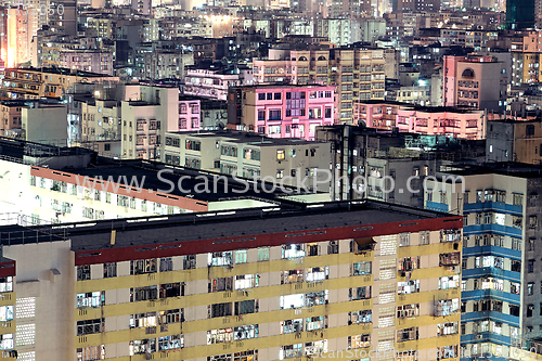 Image of downtown night