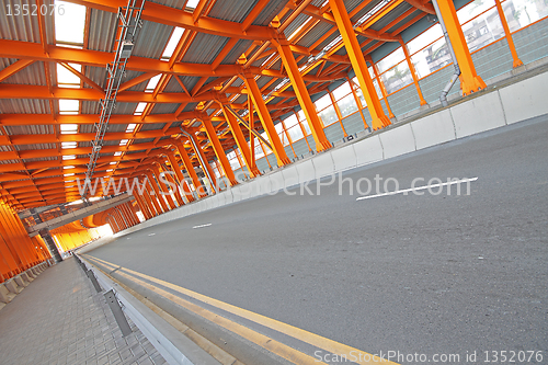 Image of Interior of urban tunnel without traffic
