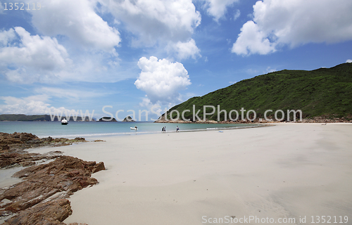 Image of beach in Hong Kong 