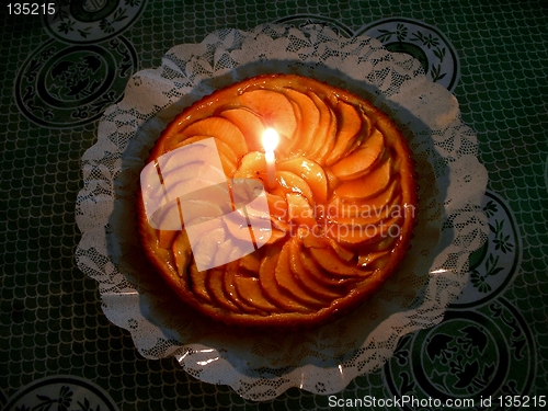 Image of Birthday cake lighting