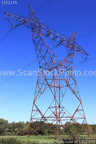 Image of electricity pylon