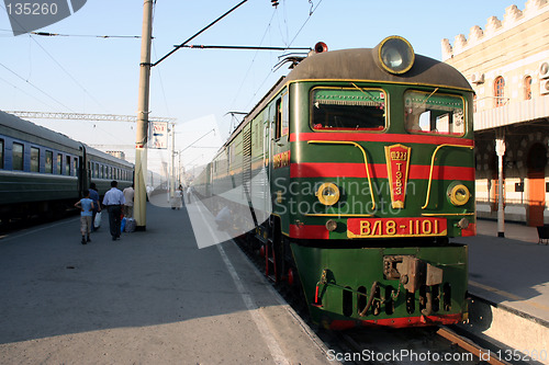 Image of Baku train station