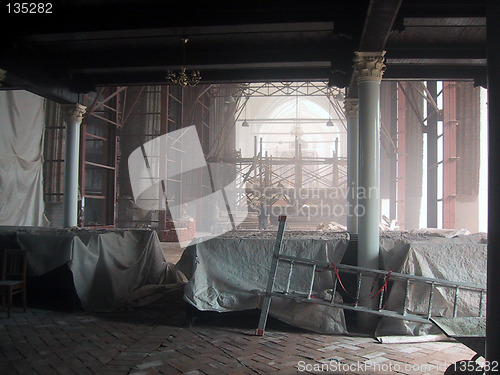 Image of Restauration of cathedral in Kaliningrad