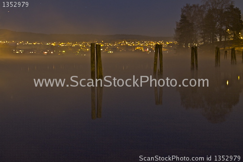 Image of Skien river and city