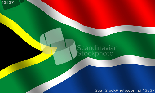 Image of South African flag