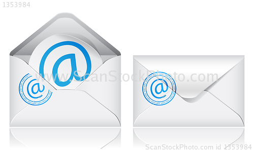 Image of E-mail icons
