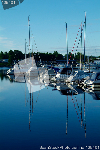 Image of Yacht harbour in the morning