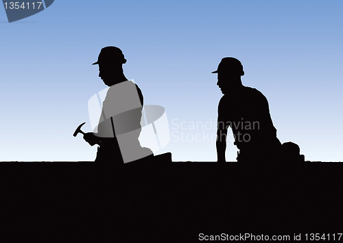 Image of Construction workers