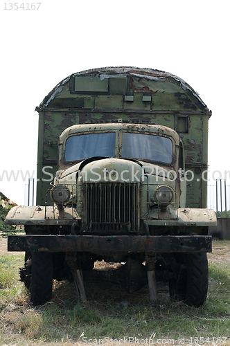 Image of Old military truck