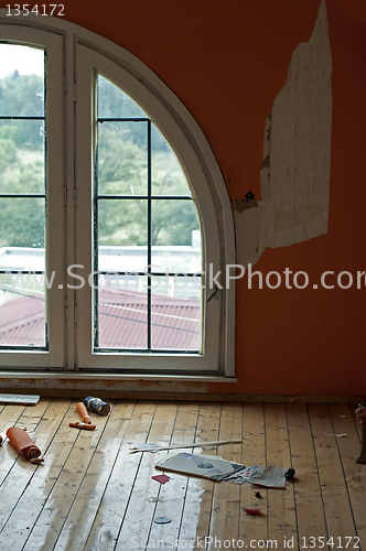 Image of Empty room in renovation