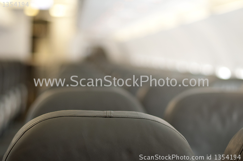 Image of Interior an empty plane