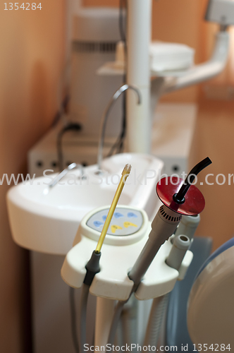 Image of Dental equipment and sink