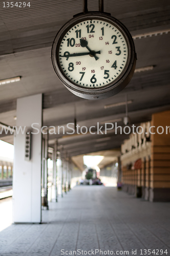 Image of Railway station clock