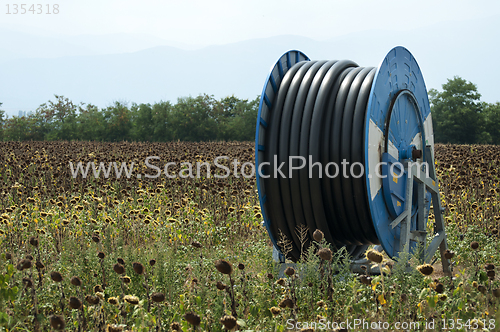 Image of Hose for watering the land