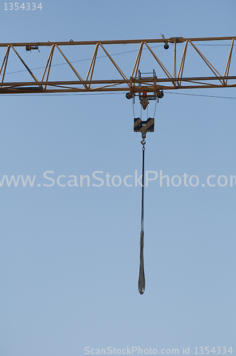 Image of Construction crane close up