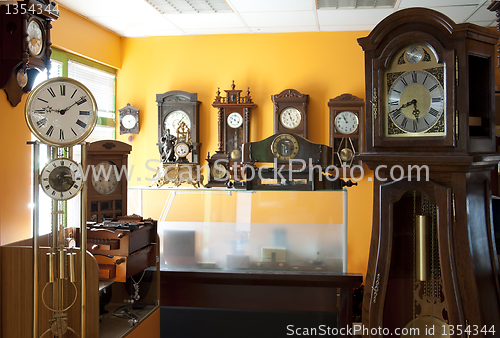 Image of Old antique clocks