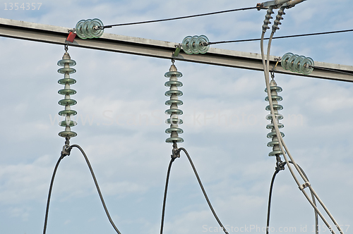 Image of High-voltage wire