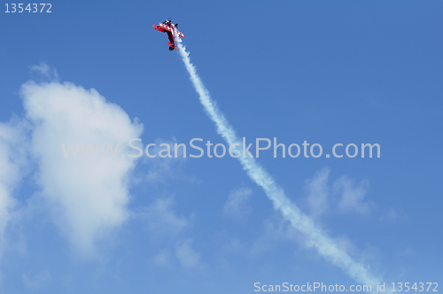 Image of Red plane looping