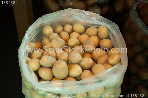 Image of Potatoes in bag