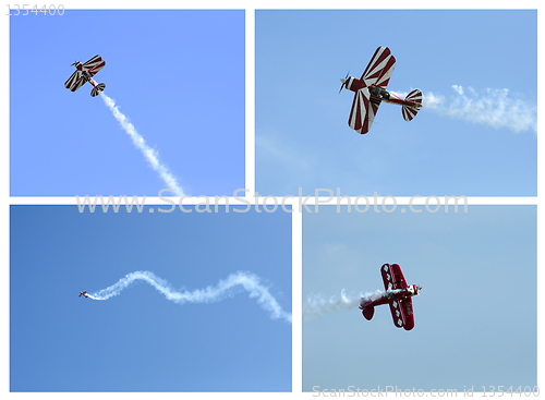 Image of Red plane looping