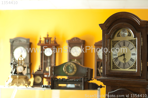 Image of Old antique clocks