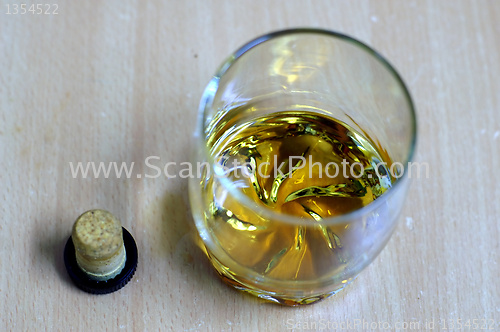 Image of Cognac or Whisky glass