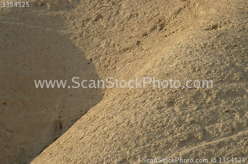 Image of arava desert - dead landscape, background