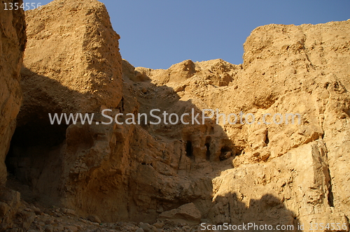 Image of arava desert - dead landscape, background