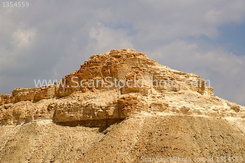 Image of desert landscape - bright light