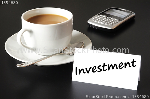 Image of financial investment