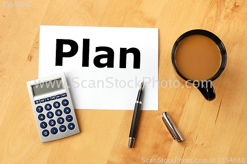 Image of business plan