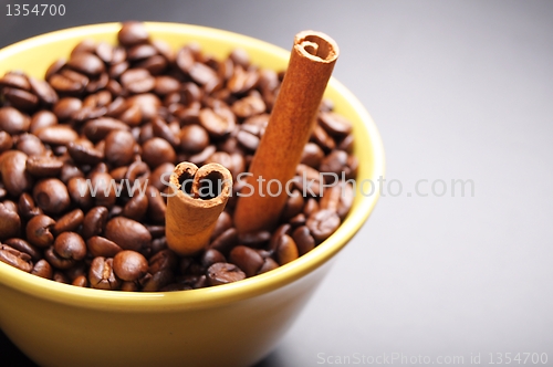 Image of coffee and cinnamon