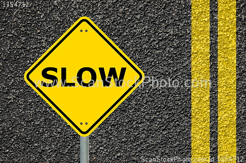 Image of drive slow