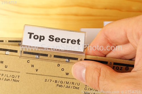 Image of top secret