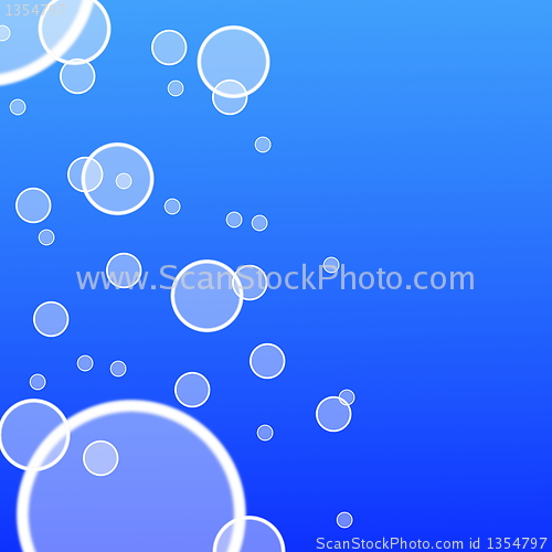 Image of water bubbles