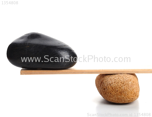 Image of zen stone scales