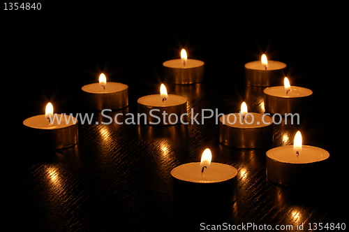 Image of romantic candles