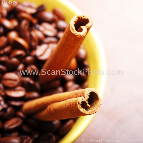 Image of coffee and cinnamon