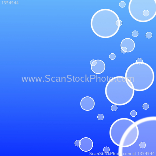 Image of water bubbles