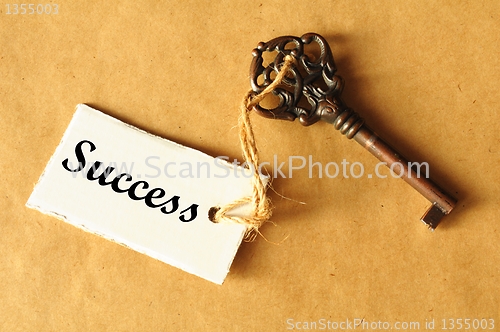 Image of key to success